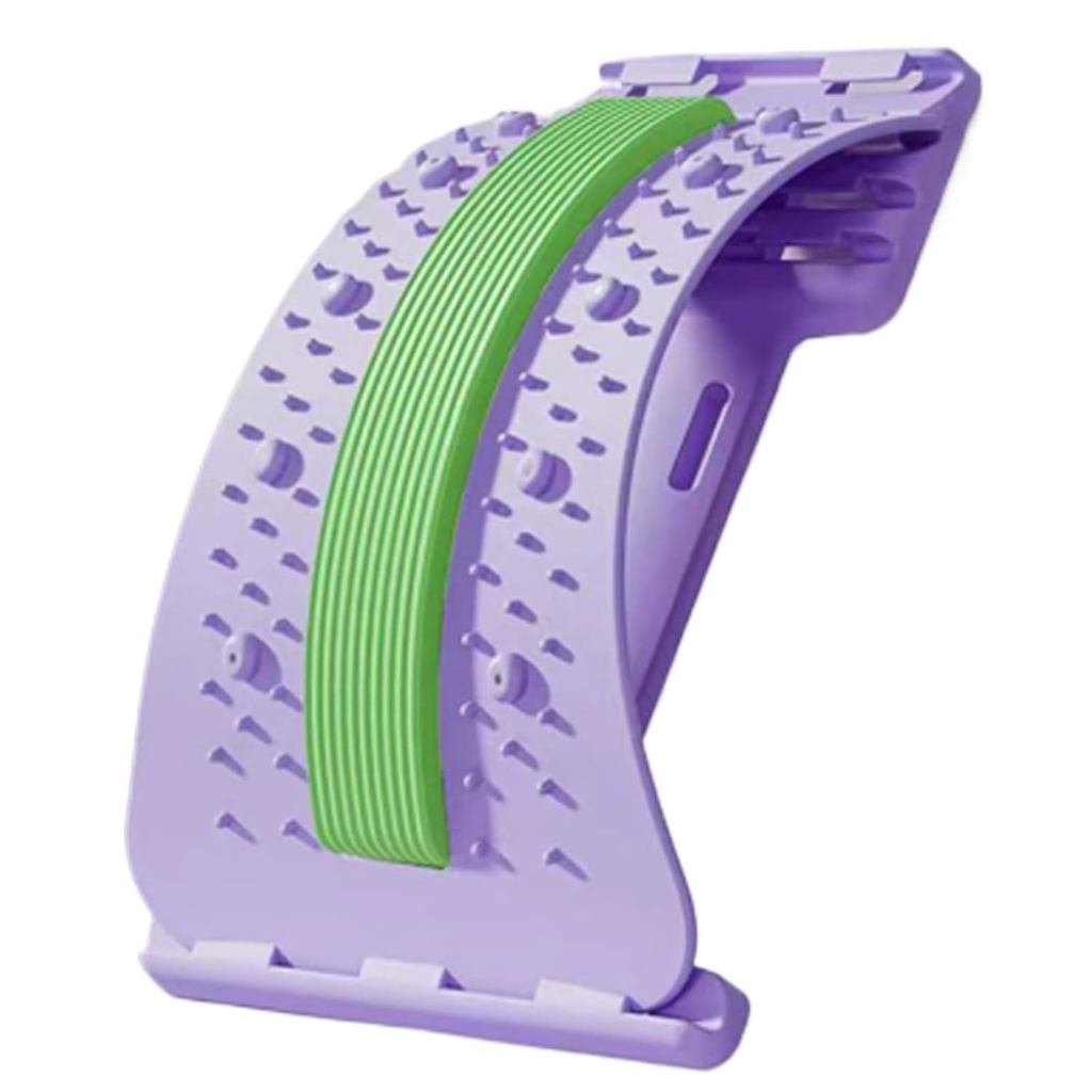 Kasmole Barella Lumbar Spine Corrector Lumbar Stretcher Spine Board ปรับ 3 ขั้นตอน Anti-Slip Spine C