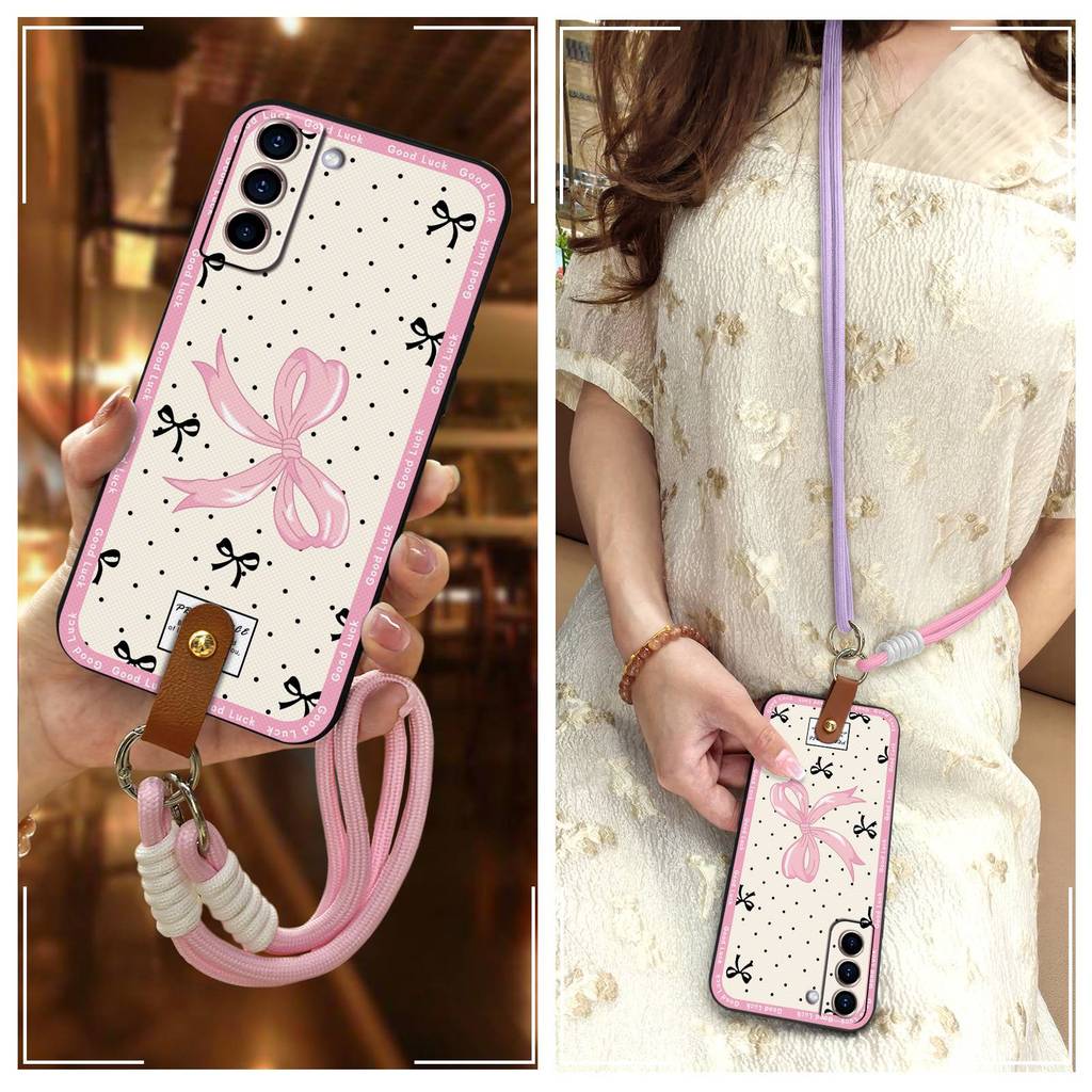 SAMSUNG กันกระแทกสกปรกเคสโทรศัพท์สําหรับSamsung Galaxy S21 Plus/S21 +/SM-G996 สร้อยคอเต็มห่อป้องกันฝ