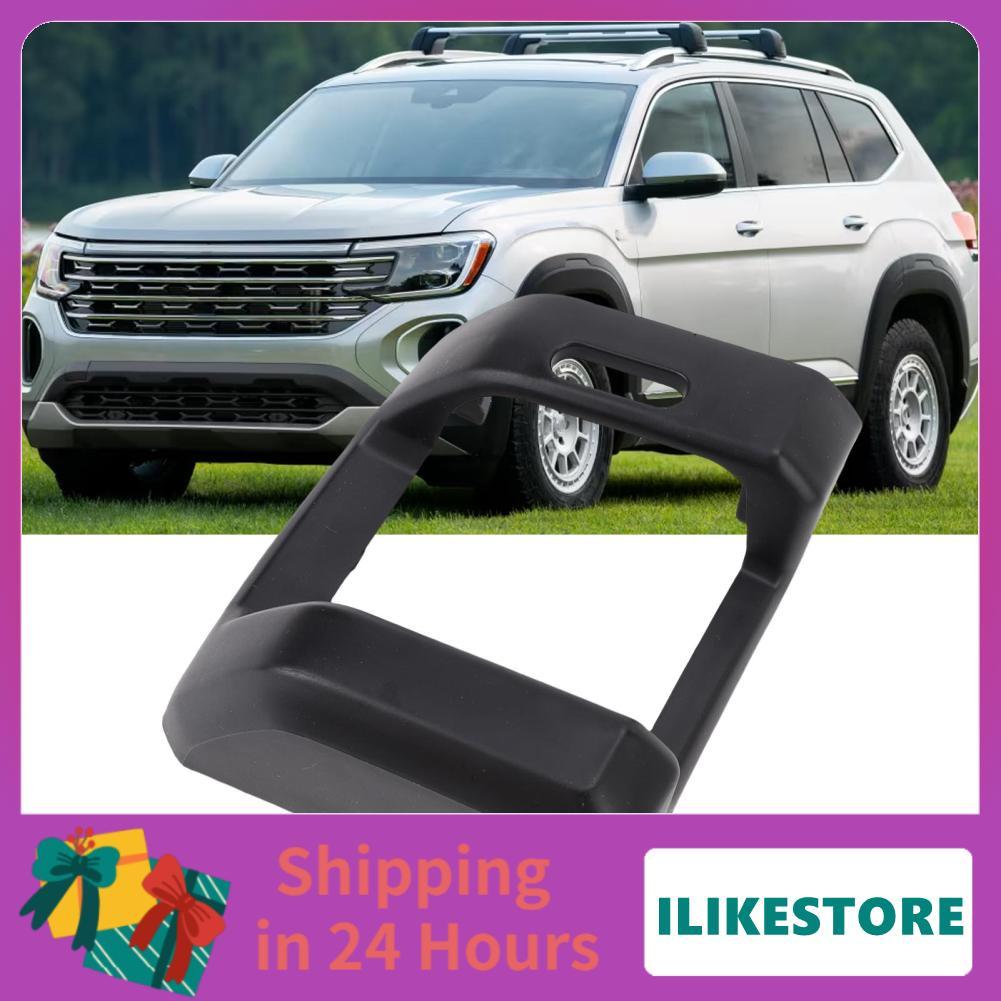 Ilikestore Ilikestore POCREATION เข็มขัดนิรภัยในรถยนต์ผ้าคลุมตกแต่งแผ่นปิดสีดำ ABS ภายในกรอบความปลอด