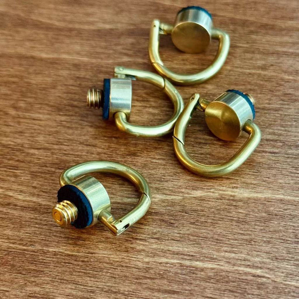 แหวน 38explore Light D ทำจากทองแดงบริสุทธิ์ ออกแบบมาพร้อมสปริง D Ring Head ทนทานและแข็งแรง