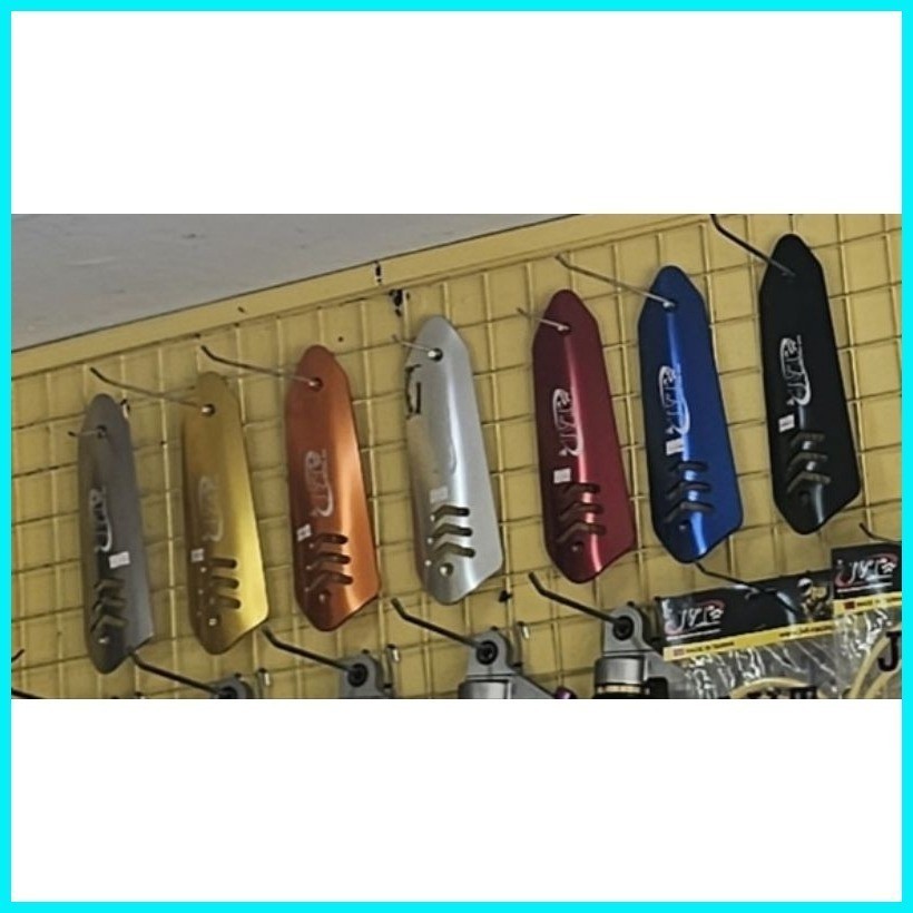 A89 JVT MUFFLER PROTECTOR / HEAT GUARD สําหรับ JVT POWER PIPES / MUFFLER