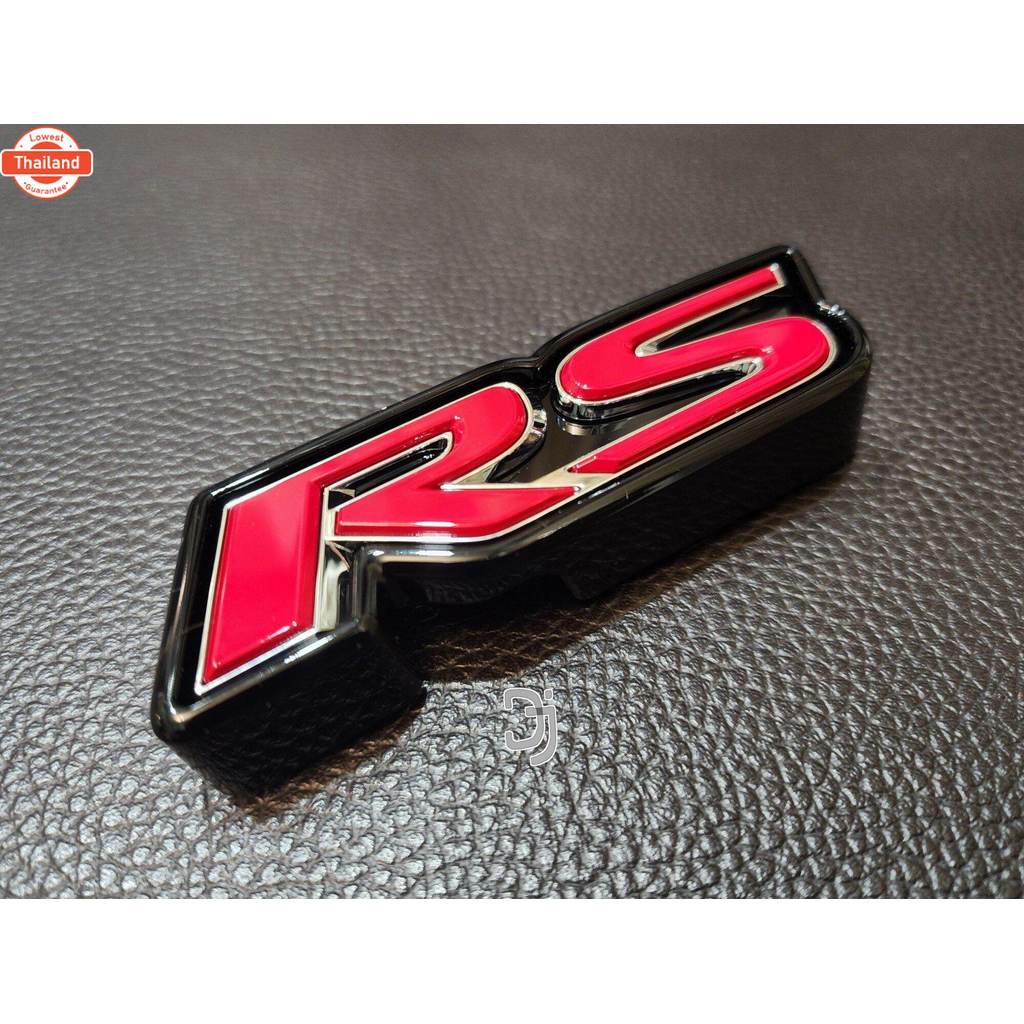 genuine  โลโก้ RS HONDA  CIVIC FE RS 2025  ติดด้านหน้ากระจัง สำหรั honda CIVIC FE RS 2025