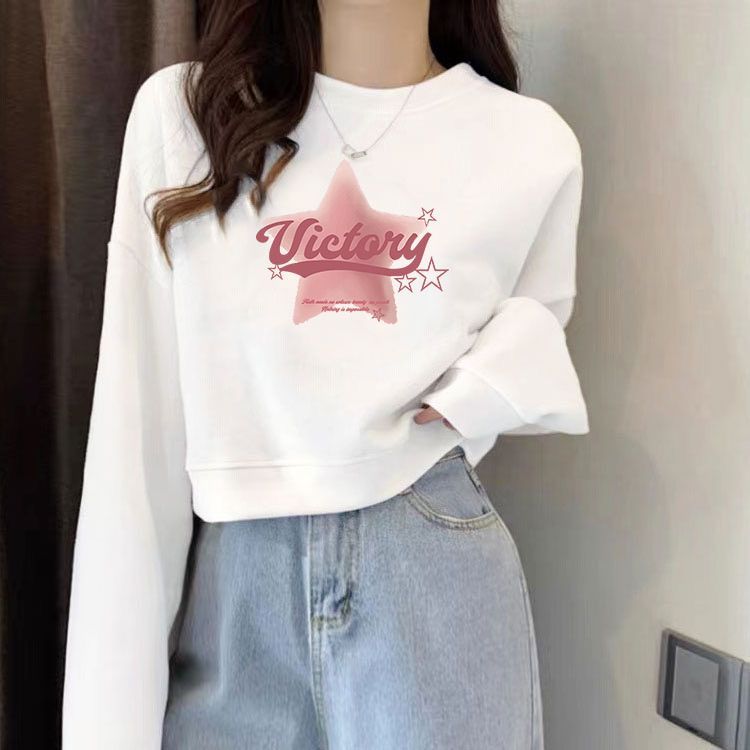 เสื้อสเวตเตอร์หลวม 2024 ขนาดเล็กสั้นบางสั้นบาง Short3e5x9st7j3my20251027