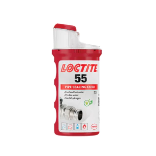 LOCTITE 55 thread sealant ขนาด 50m และ 160m ด้ายวัลเกลี่ยวสำหรับงานท่อทั่วไป