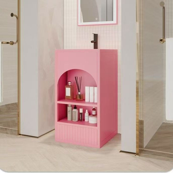 Juyou Retro สไตล์อุตสาหกรรมอ่างล้างหน้า Influencer ร้านอาหารบาร์คอลัมน์อ่างล้างหน้าแบบบูรณาการสไตล์ต