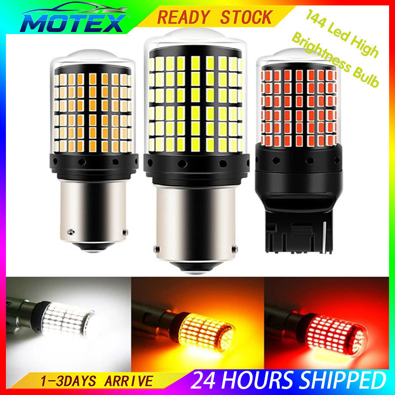 Super Bright 144Led 1016 1141 T20 LED Brek Isyarat Mentol Lampu Ekor 144smd 144 LED 12V T10 LED T15 