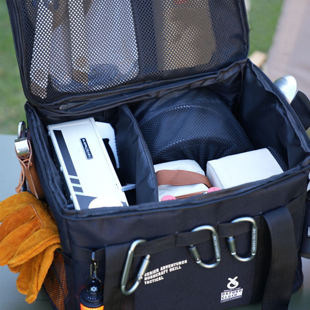 กระเป๋าถังแก๊ส กระเป๋าแคมป์ปิ้ง ความจุขนาดใหญ่ แบบพกพา ความจุ 30ลิตร เหมาะกับปิกนิก สําหรับตั้งแคมป์กลางแจ้ง - รูปที่ 4