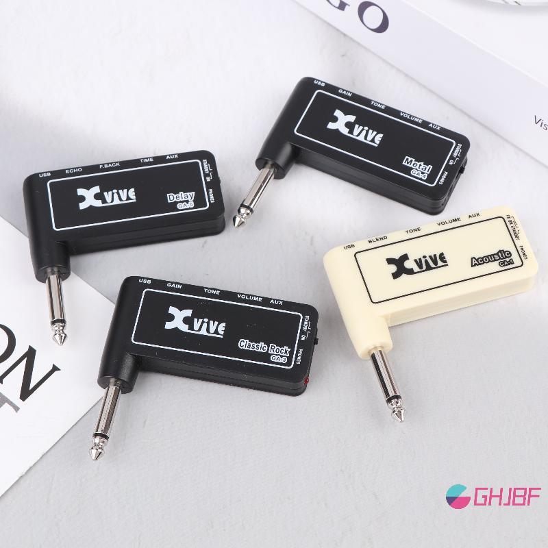 GHJBF] ปลั๊กกีตาร์เชื่อมเชื่อมปลั๊กกีตาร์ไฟฟ้าชาร์จหูฟัง Amp Amplifier GA-3 Original Rock / GA-4 โลห