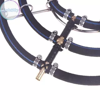 LightSky 1pcs Aeration Disc Fish Pond Seafood Pond แผ่นออกซิเจน 304 สแตนเลส Koi Fish Pond Oxygenation Aquarium อุปกรณ์ TH