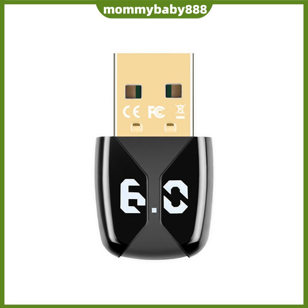 BT 6.0 อะแดปเตอร์ USB BT 6.0 Dongle Plug and Play Wireless Dongle สําหรับ BT คีย์บอร์ด/เมาส์/หูฟัง/ล