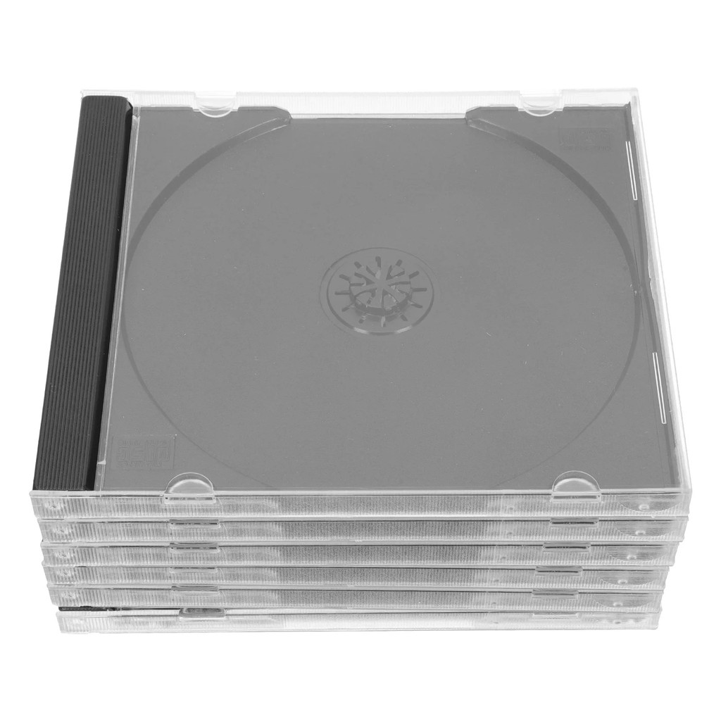 Disc Case Protective Plastic Organizer Storage Container Dvd Blank Cds