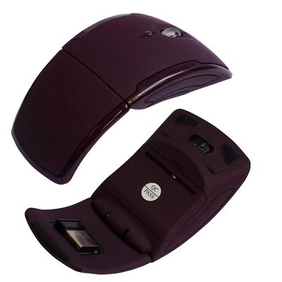 มาใหม่ Wireless 2.4GHz 1600dpi เมาส์ออปติคอลไร้สายแบบพับได้