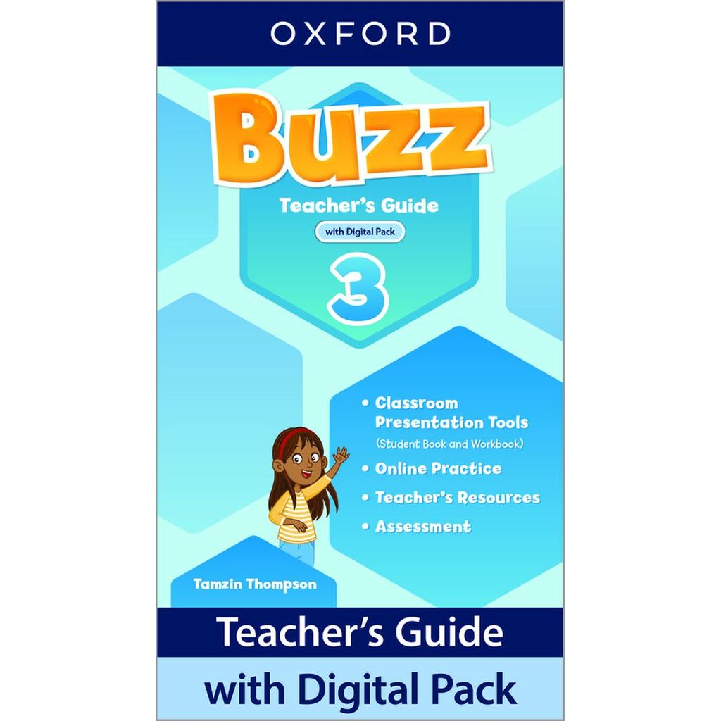 Bundanjai (หนังสือเรียนภาษาอังกฤษ Oxford) Buzz 3 : Teacher's Guide with Digital Pack (P)
