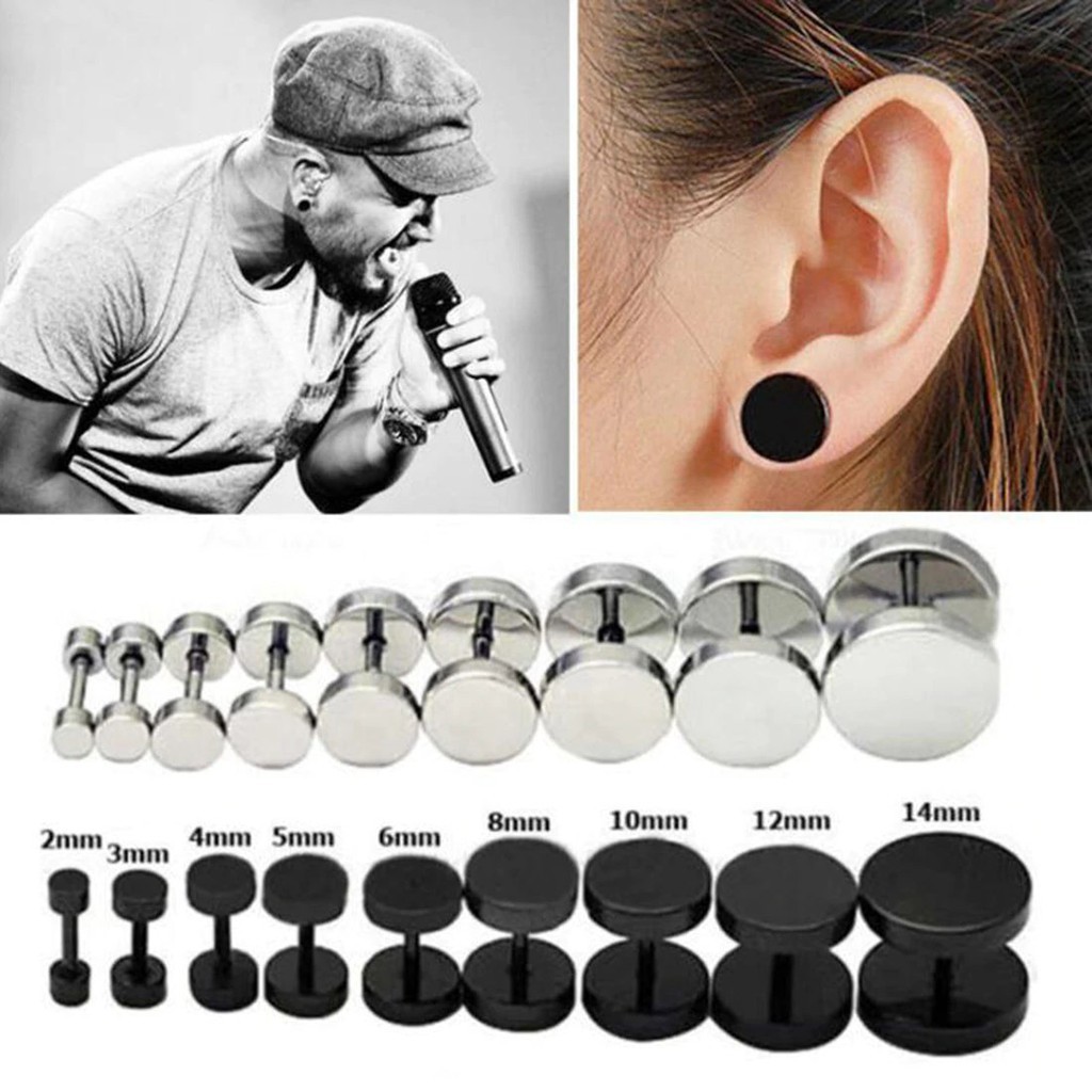 ขายดีจิวหูดัมเบว ✔✔✔  วัสดุดีเยี่ยม ไม่ลอก ในราคาเบาหวิว  ✔ ◽️ ราคา/1ชิ้น ◽️ ✔✔✔ Gothic Barbell