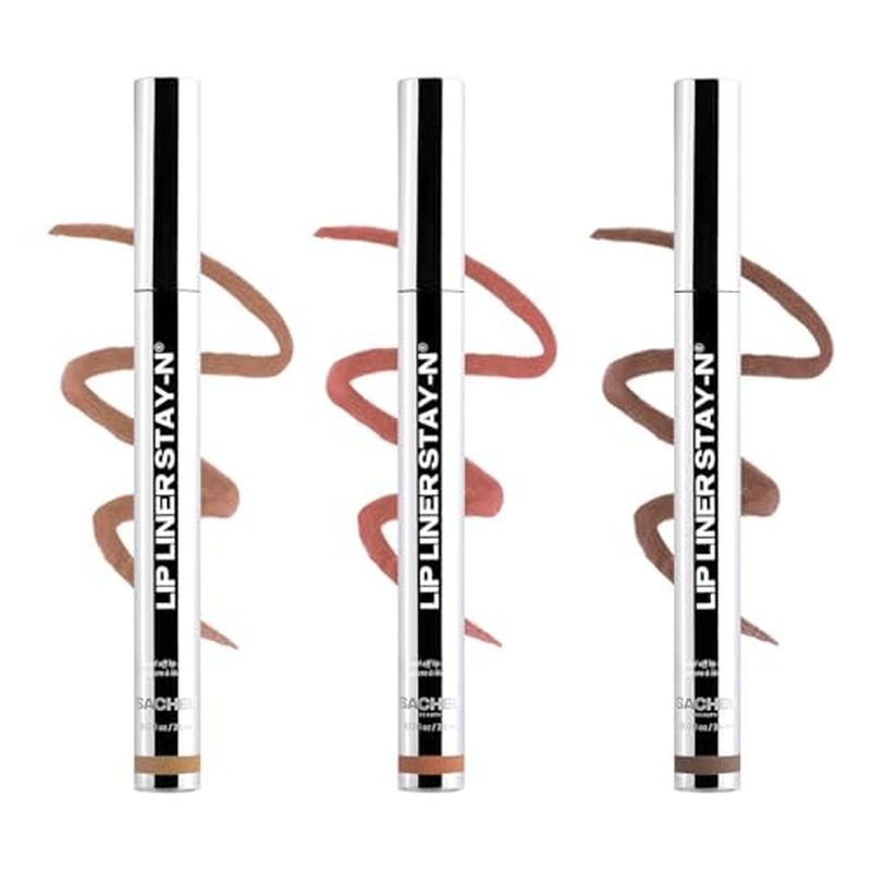 Sacheu Lip Liner STAY-N Peel Off Lip Stain  Long Lasting Waterproof Lip Tint พร้อมกรดไฮยาลูโรนิก & ว