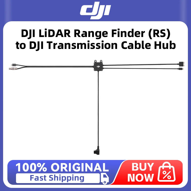 DJI LiDAR Range Finder (RS) ถึง DJI Transmission Cable Hub สําหรับ DJI RS 4 Pro / DJI RS 3 Pro / Tra
