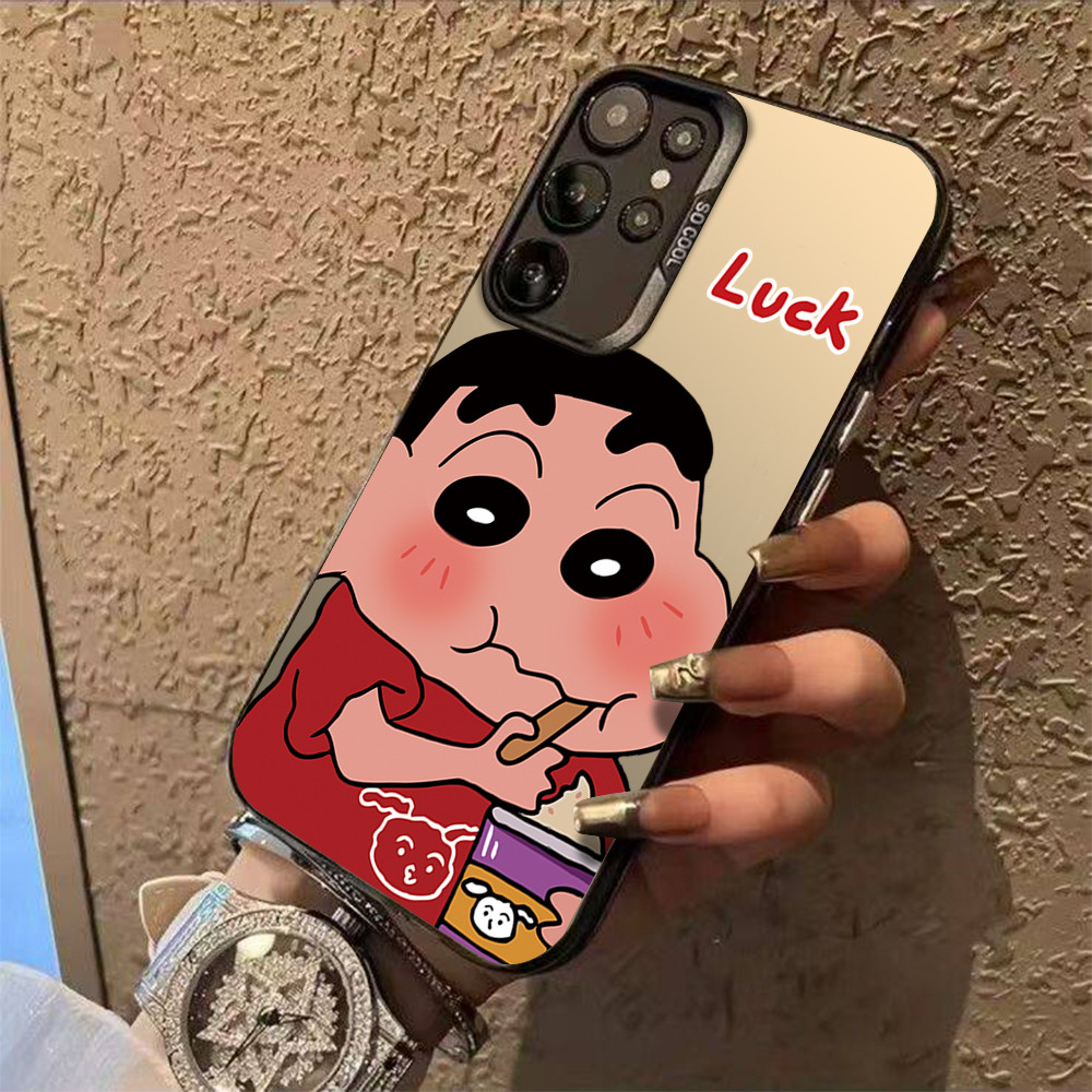เคสโทรศัพท์ การ์ตูนสุดเท่ สีแดงโชคดี ดีไซน์แฟชั่น สำหรับ S23 FE A15 5G A05s Ultra กันกระแทก
