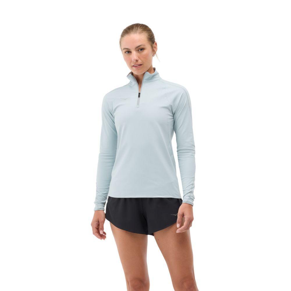 HOKA GLIDETECH QUARTER ZIP เสื้อยืดแขนยาวผู้หญิง