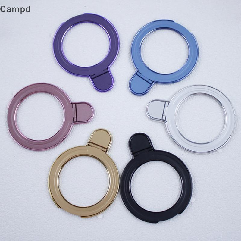Campd 2.5 มม.สําหรับแหวนแม่เหล็กบางเฉียบ Kistand ที่วางโทรศัพท์มือถือขาตั้งโลหะแหวนแม่เหล็ก Bule Braet สําหรับ (TH)