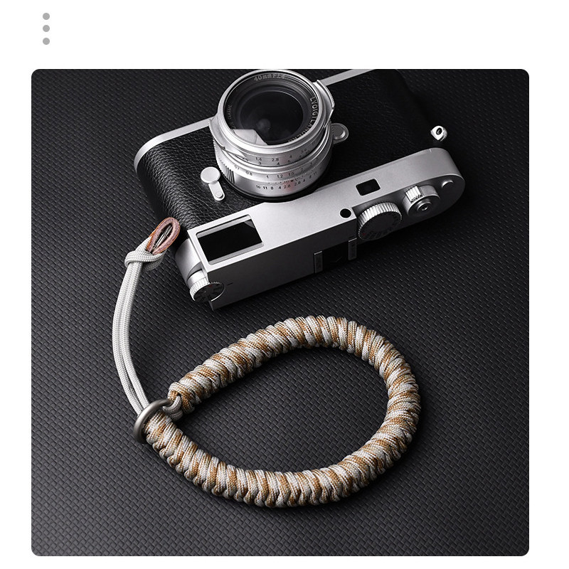 Original Strong ทนทานถัก Quick Release เหมาะสําหรับกล้องสายรัดข้อมือใหม่ xt5 สายรัดข้อมือเชือก Fuji 