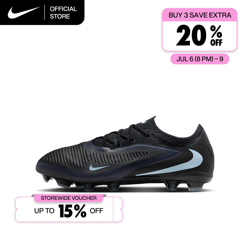 Nike Older Kids' Jr. Phantom 6 Low Pro Multi-Ground Soccer Cleats - Black [HM9204-003]