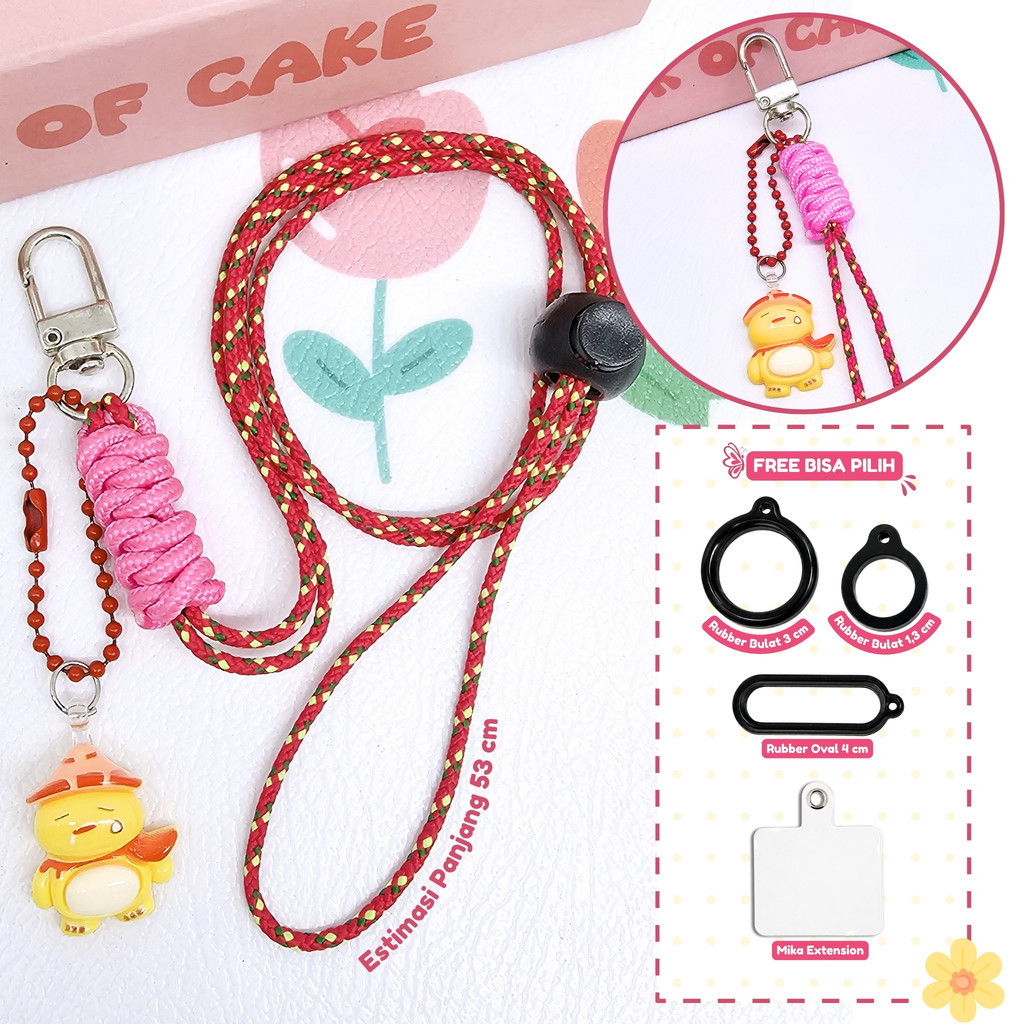 GANTUNGAN HP Phone Lanyard ID Card - GH001