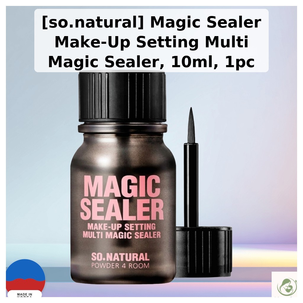[Moss][so.natural] Magic Sealer Make-Up Setting Multi Magic Sealer, 10ml, 1 ชิ้น / Korean Make-Up Se