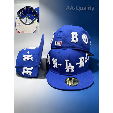 สินค้ามาใหม่ AA Quality All-Around Baseball Cap, Non-Adjustable New Era BORN X RAISED LA FITTED WRAP