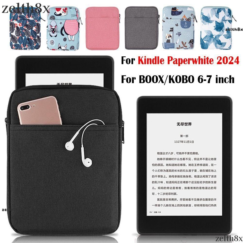 ZELTH 6-7 นิ้ว e-Reader Sleeve, 12th Generation ทนต่อการสึกหรอ SA568B กระเป๋าเก็บของ, กันกระแทกป้องก
