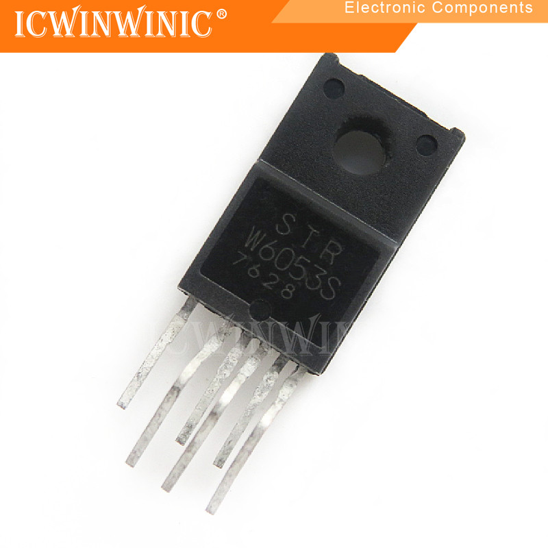 5 ชิ้น STR-W6053S STR-W6053N STRW6053N W6053N TO-220F-6 ส่วนประกอบอิเล็กทรอนิกส์