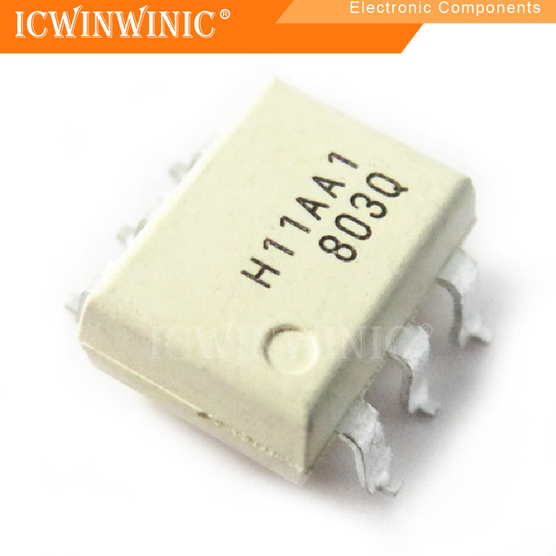 5 ชิ้น H11AA1 11AA1 SMD-6 IC วงจรรวม