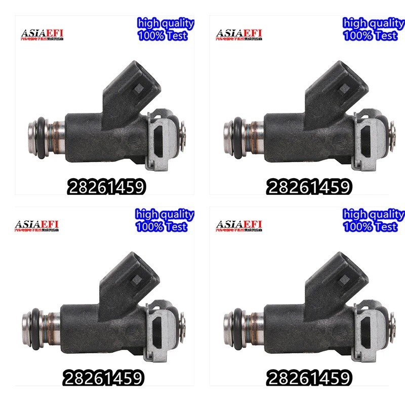 4ชิ้นที่มีคุณภาพสูงหัวฉีดน้ํามันเชื้อเพลิงOEM 28261459 สําหรับกําแพง Hover Dongfeng Rich D22 Hover H