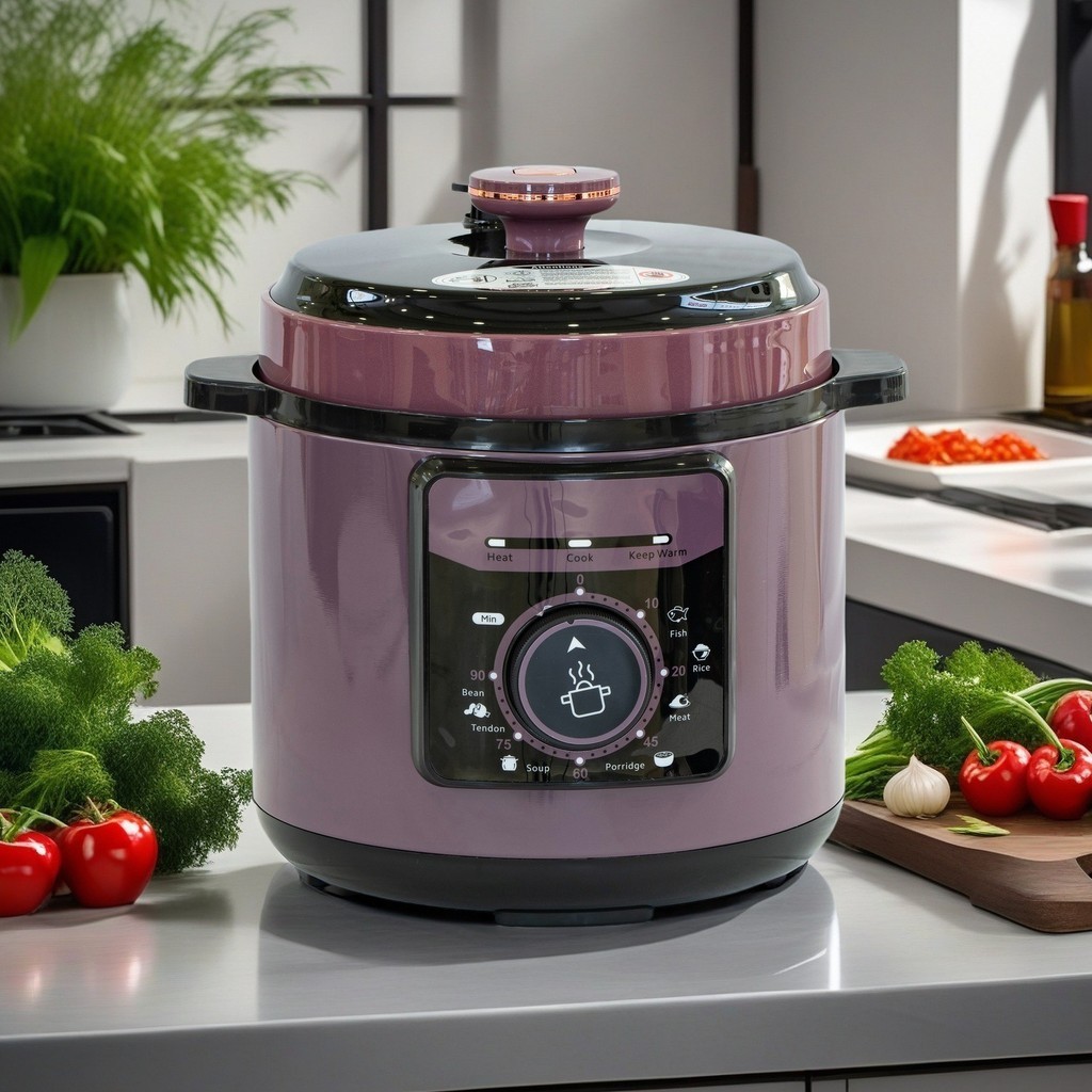 หม้อไฟฟ้าอเนกประสงค์ 6L ระบบอัจฉริยะ 110V สำหรับร้านอาหาร อเมริกา K44O