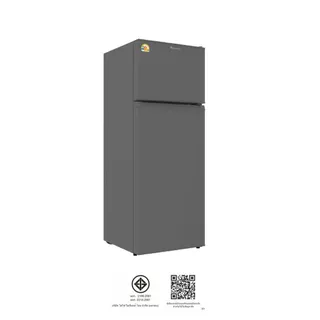 ACONATIC ตู้เย็น 2 ประตู 4Q รุ่น AN-FR112 สี Gray ดีไซน์สวยงาม แข็งแรงทนทาน เสียงเงียบ ประกัน 10 ปี