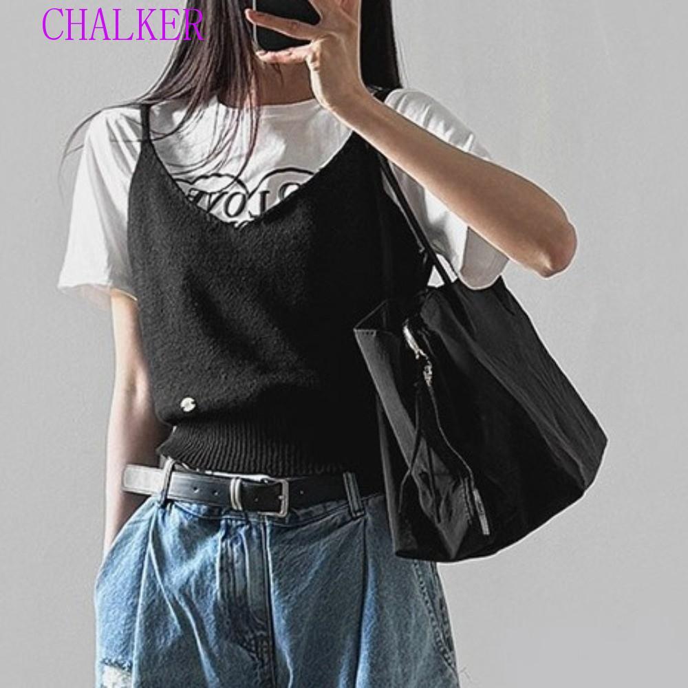 ชลเกอร์ กระเป๋าโท้ทสําหรับเดินทางไนลอน,กระเป๋าความจุขนาดใหญ่ฤดูใบไม้ผลิฤดูร้อนน้ําหนักเบา,ดีไซน์ใหม่มีสไตล์ปิดกั้นไฟหลายช่องหลายช่องหลายช่องกระเป๋าใช