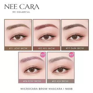 มาสคาร่าคิ้ว NEE CARA MICROCARA BROW MASCARA
