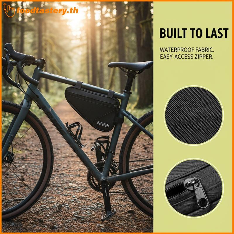 FTY Bag Bike Triangle Frame Bag Bike Frame Triangle Bag Front Handlebar Frame N