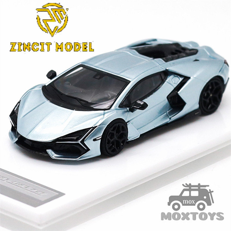 Zincit รุ่น 1:64 Revuelto LB744 V12 HPEV Silver limited999 รถโมเดลDiecast
