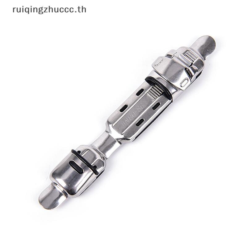 [ruiqingzhuccc] stainles คันเบ็ดเหล็กล้อที่นั่งเสา de rods คลิปม้วนติดตั้ง de Seat [TH]