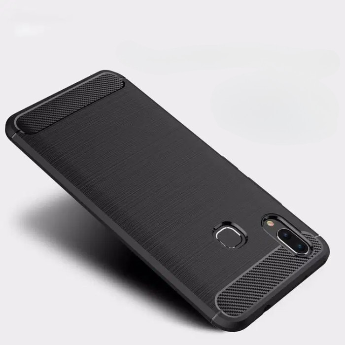 IPAKY CASE VIVO Y93 CASE CARBON RUGGED ARMOR ANTI SHOCKPROOF