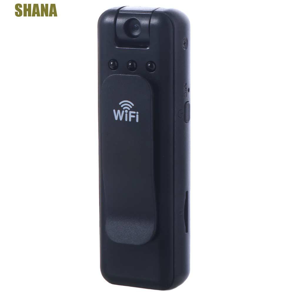 SHANA เครื่องบันทึกวิดีโอดิจิตอลขนาดเล็ก, Night Vision 180 หมุน HD Mini กล้อง, Profesional หน้าอกคงที่พร้อมวิดีโอ DV All in One|กล้องเคลื่อนไหวแบบพกพาของขวัญเด็ก