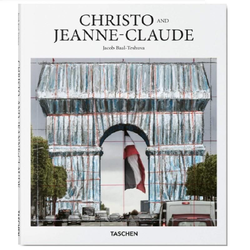 CHRISTO & JEANNE-CLAUDE นําเข้าศิลปะ Christopher & Jenny CLAUDE Taschen หนังสือ
