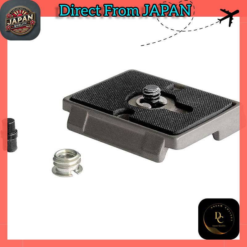 Manfrotto 200PL Quick Release Rectangular Plate (Quick Shoe) for Manfrotto Tripod Heads — Genuine, I