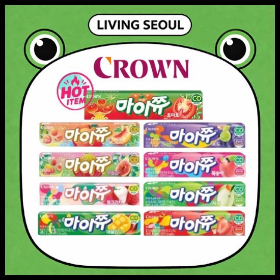 [CROWN] My-Chew 44g Candy ขนมเกาหลี / ส่งจากเกาหลี