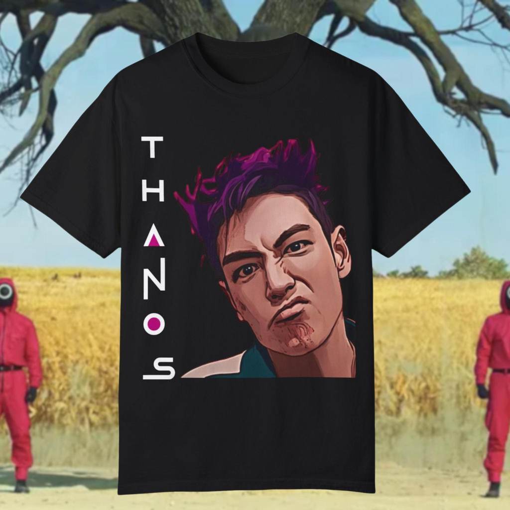 เสื้อยืดเกม Squid Game 2 ซีรีย์เกาหลี Thanos The Rapper Choi Seung-Hyun Player 230 T.O.P T-shirt