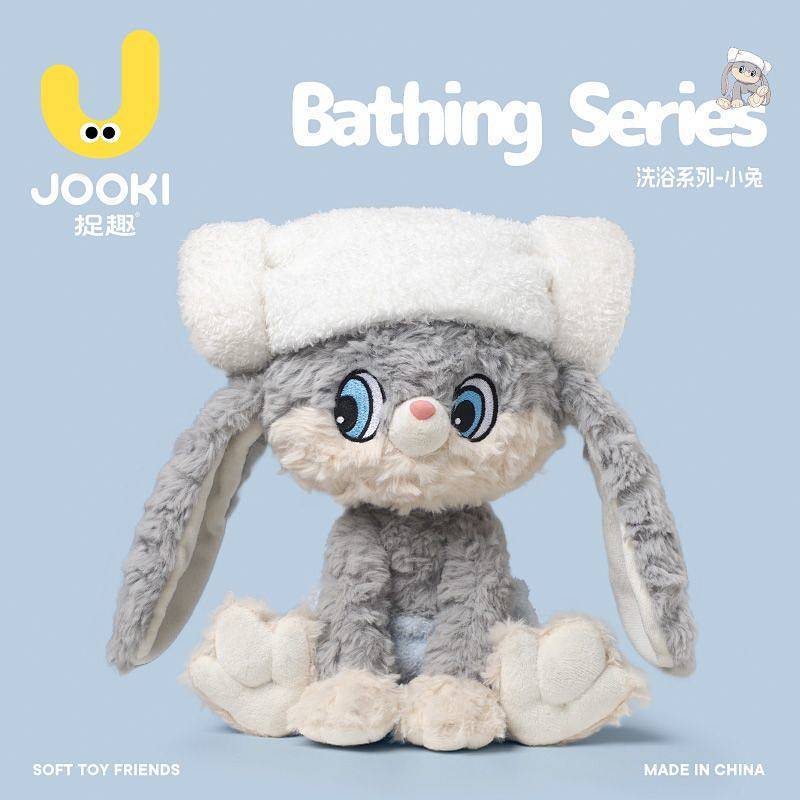 Bath Bunny Plush Toy Cute Doll Puppet Sleeping Pillow Accompany Doll 3Ouu