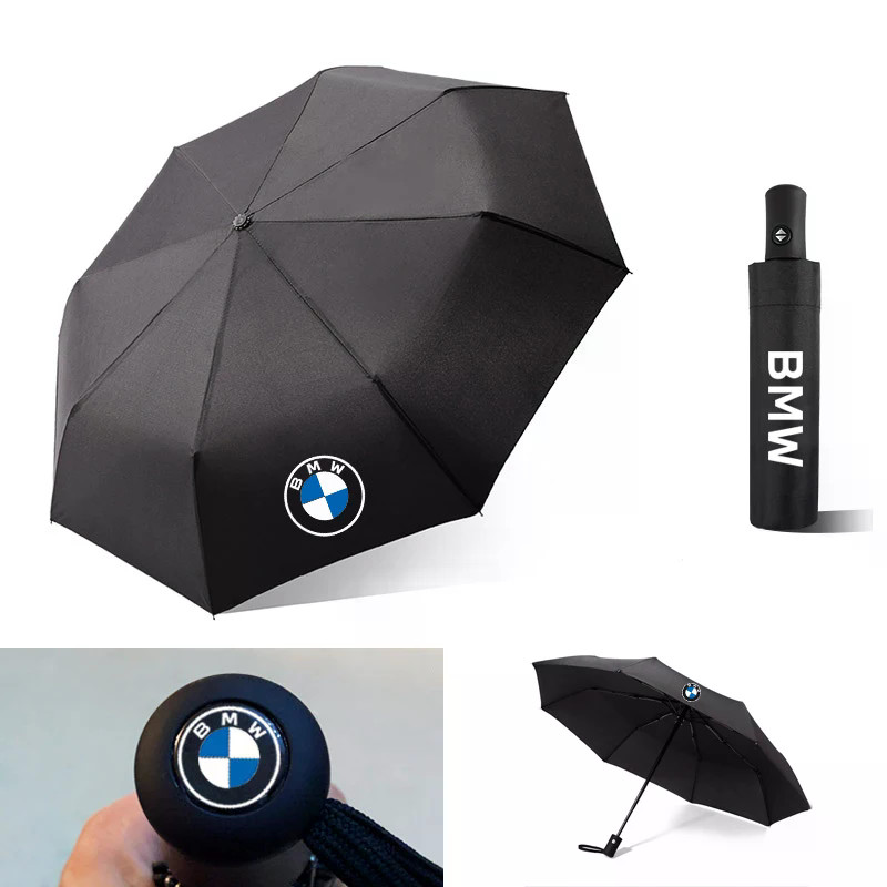 BMW โลโก้รถพับอัตโนมัติร่มบังแดดกันลมสําหรับ BMW I7 X7 G07 LCI IX I20 X1 U11 3 5 7 Series G70 G09 XM