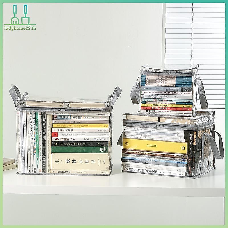 DOULADY กล่องหนังสือพับได้หอพักนักเรียนห้องเรียนหนังสือโปร