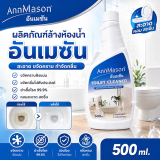 QJJ-01【annmason】 น้ำยาล้างห้องน้ำ น้ำยาขัดกระเบื้อง น้ำยาขัดห้องน้ำ 500 ml ขจัดคราบสกปรก