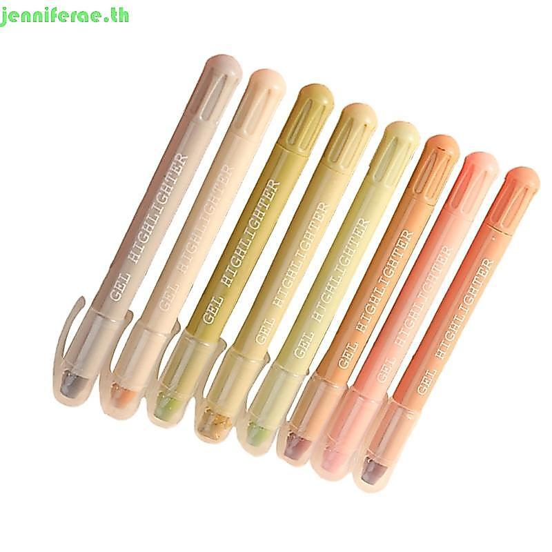 Jenniferae 8 ชิ้น Highlighters ชุด Highlighter Markers ปากกา Bible Highlighter Set